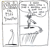 Earliest Nick the Cliff Dweller Comic thumbnail